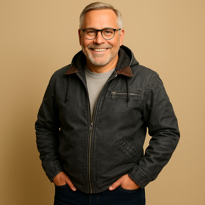 Saela & Co - Hooded Zip Jacket