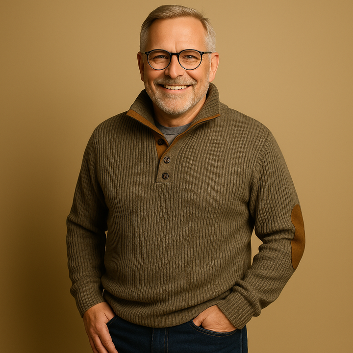 Saela & Co - High Neck Sweatshirt