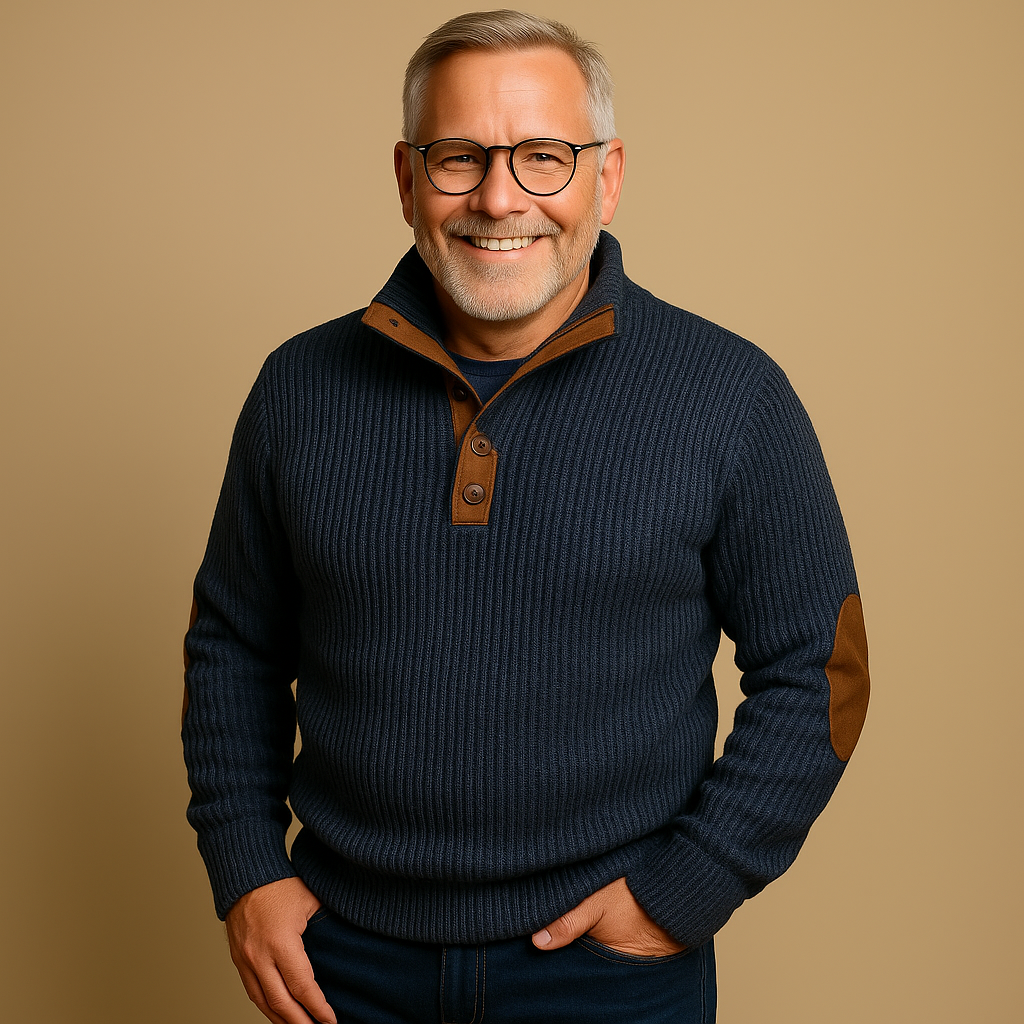 Saela & Co - High Neck Sweatshirt