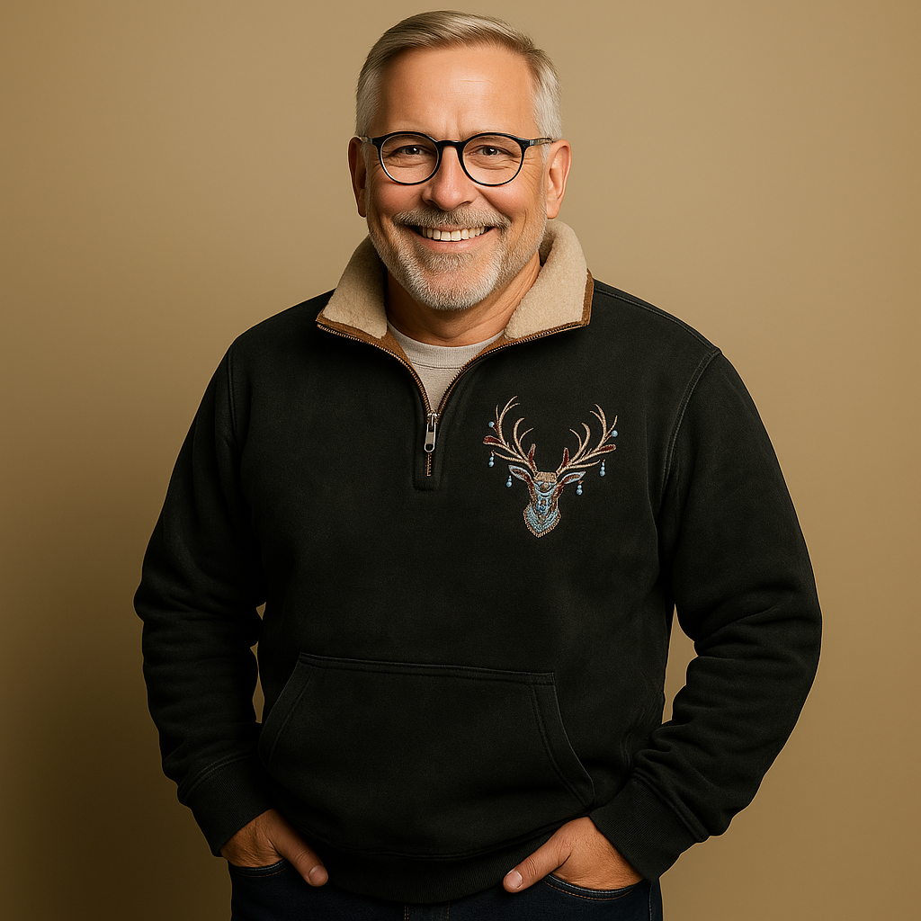 Saela & Co - Quarter-Zip Sweater