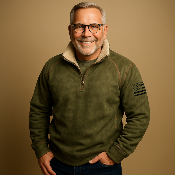 Saela & Co - Autumn Half-Zip Pullover