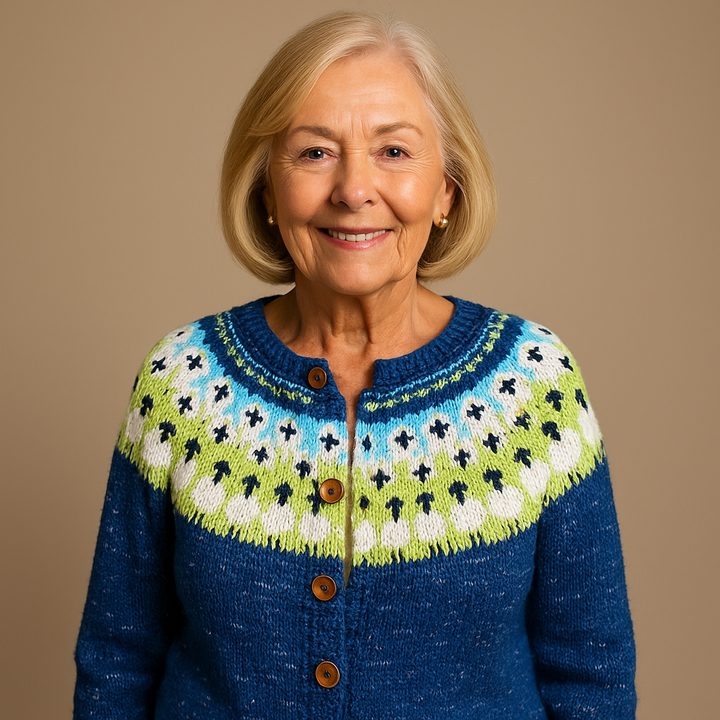 Saela & Co - Classic Icelandic Wool Cardigan