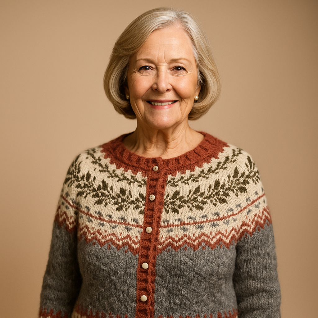 Saela & Co - Classic Icelandic Wool Cardigan