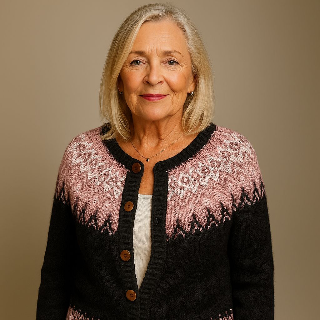 Saela & Co - Classic Icelandic Wool Vintage Cardigan