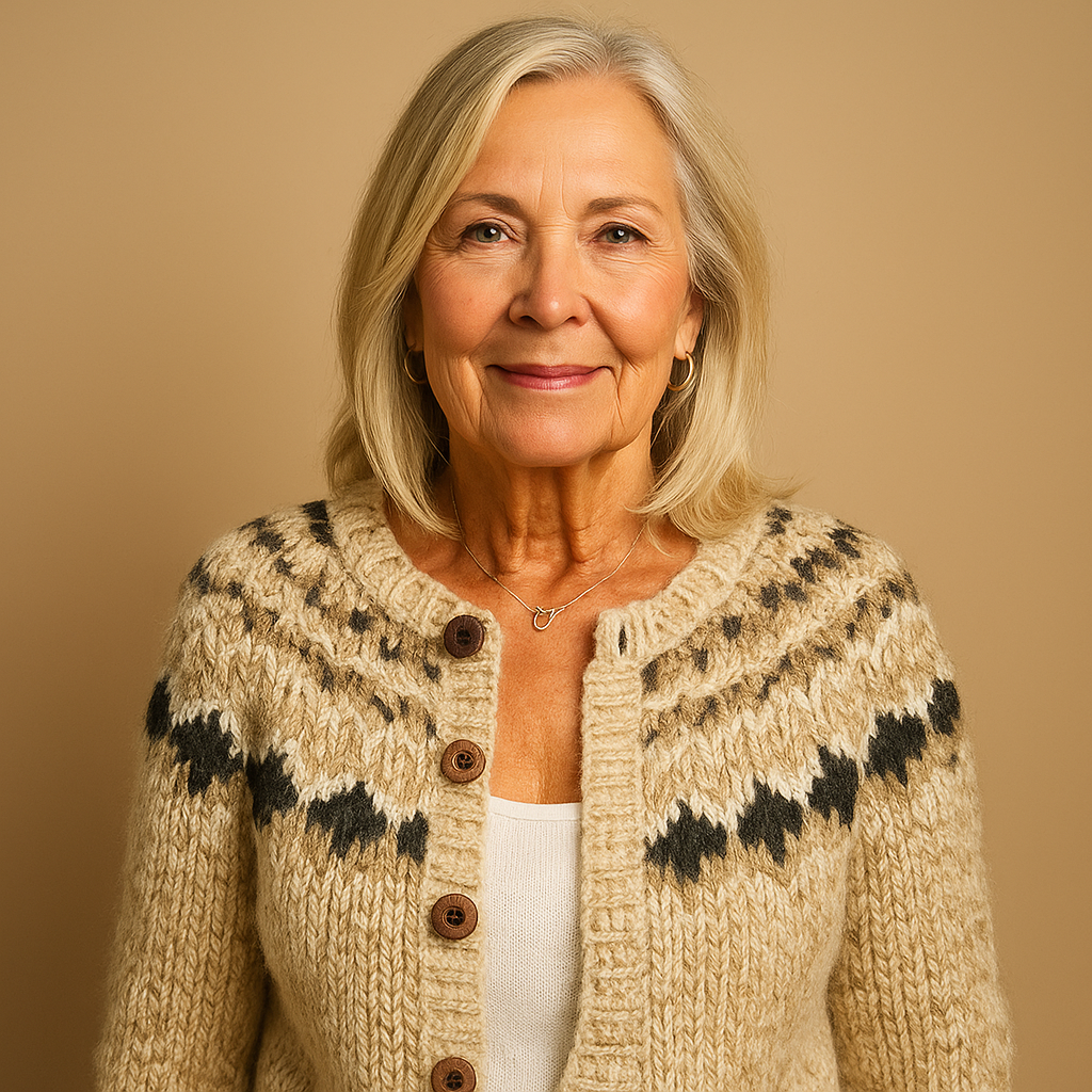 Saela & Co  - Classic Icelandic Wool Cardigan