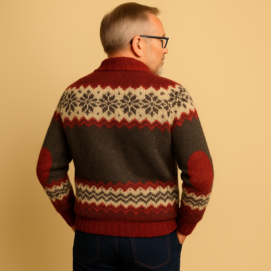 Saela & Co - Vintage Icelandic Wool Classic Cardigan