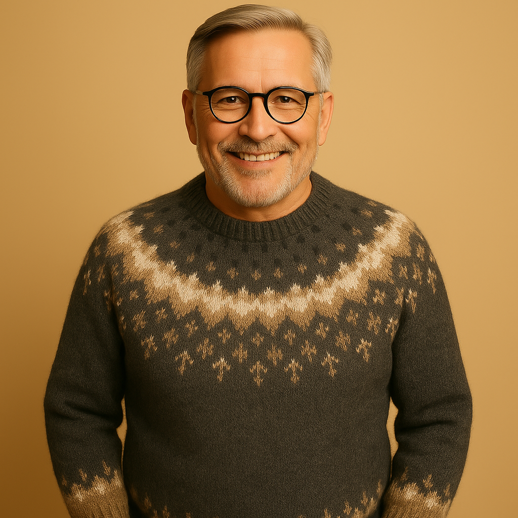 Saela & Co - Timeless Icelandic Wool Knit Sweater