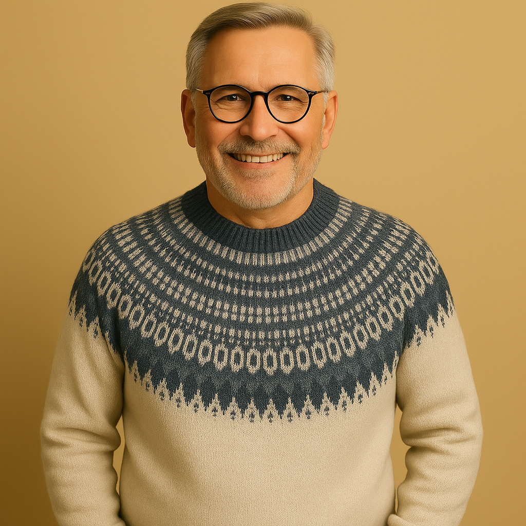 Saela & Co - Timeless Icelandic Wool Knit Sweater