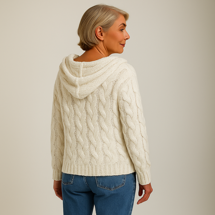 Saela & Co – Cozy and Stylish Knit Hoodie