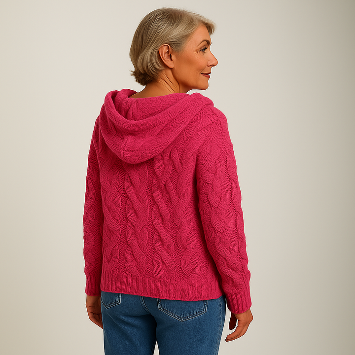 Saela & Co – Cozy and Stylish Knit Hoodie