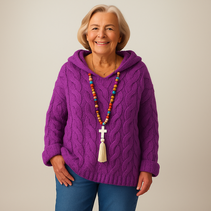 Saela & Co – Cozy and Stylish Knit Hoodie