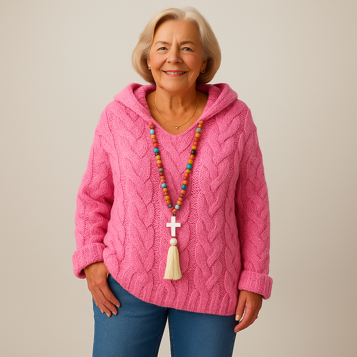 Saela & Co – Cozy and Stylish Knit Hoodie