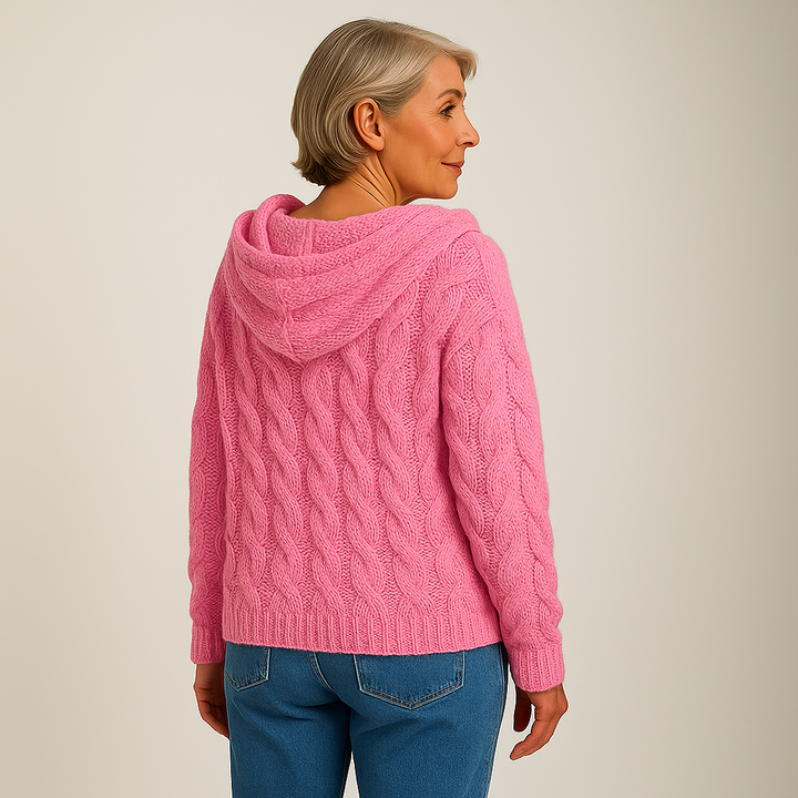 Saela & Co – Cozy and Stylish Knit Hoodie