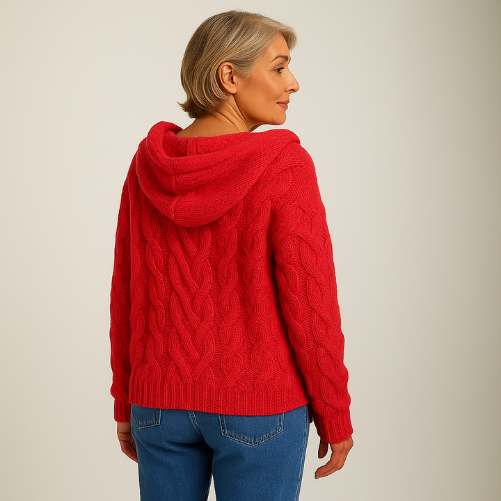 Saela & Co – Cozy and Stylish Knit Hoodie