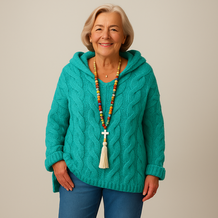 Saela & Co – Cozy and Stylish Knit Hoodie