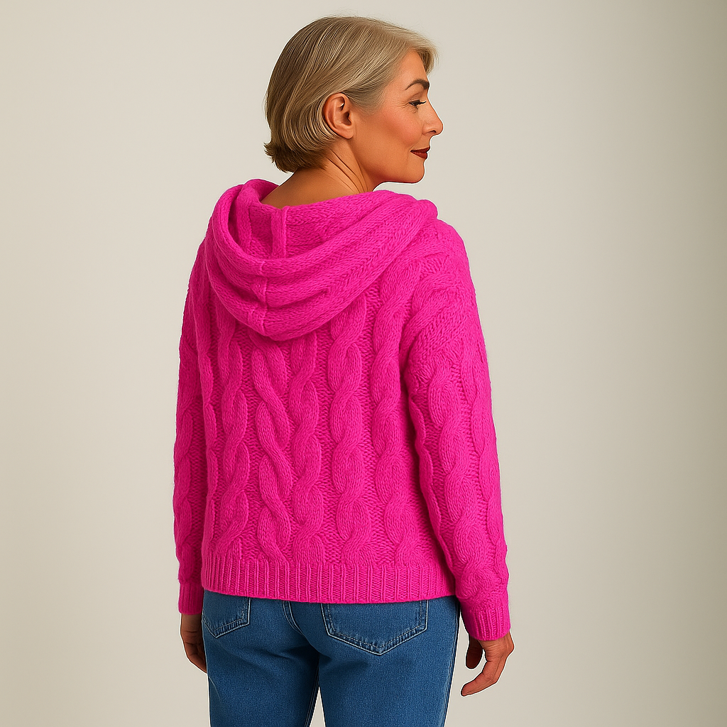 Saela & Co – Cozy and Stylish Knit Hoodie