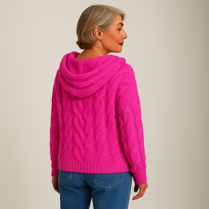 Saela & Co – Cozy and Stylish Knit Hoodie