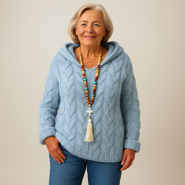 Saela & Co – Cozy and Stylish Knit Hoodie