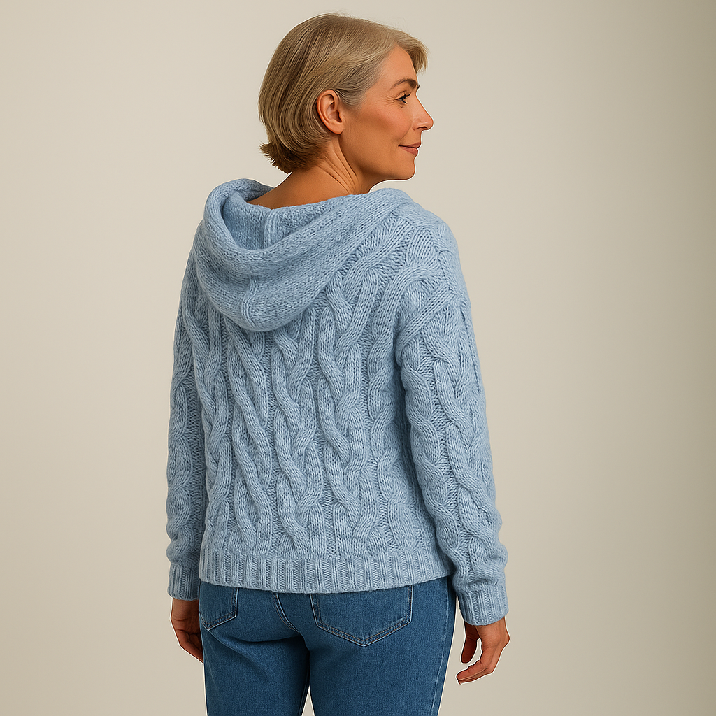 Saela & Co – Cozy and Stylish Knit Hoodie