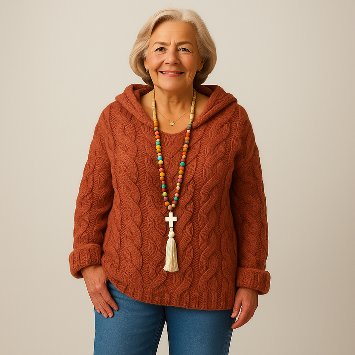 Saela & Co – Cozy and Stylish Knit Hoodie