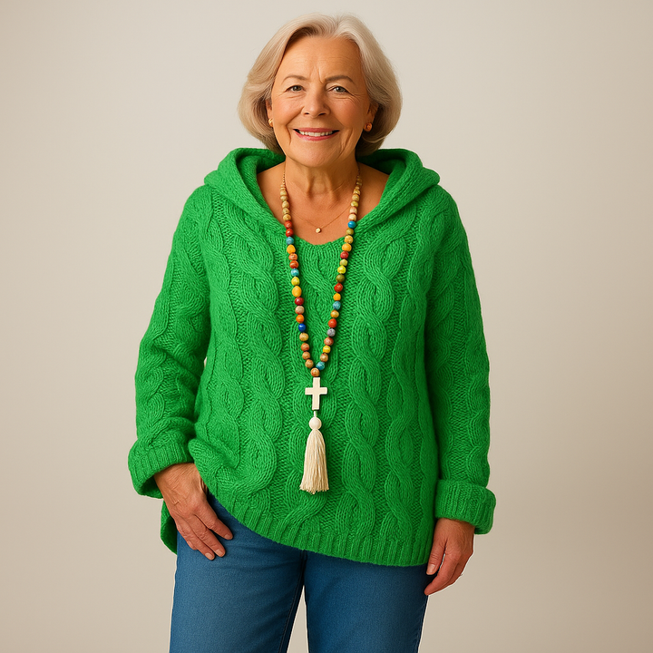 Saela & Co – Cozy and Stylish Knit Hoodie