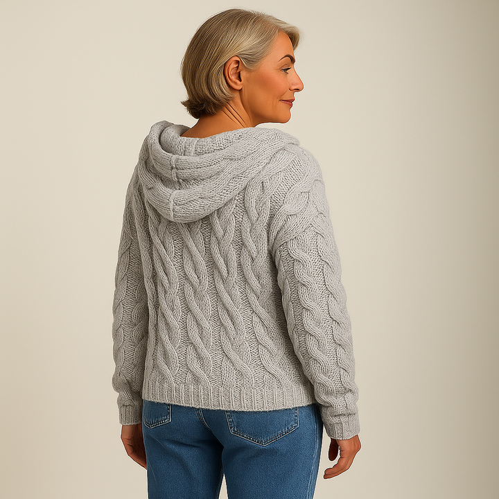 Saela & Co – Cozy and Stylish Knit Hoodie