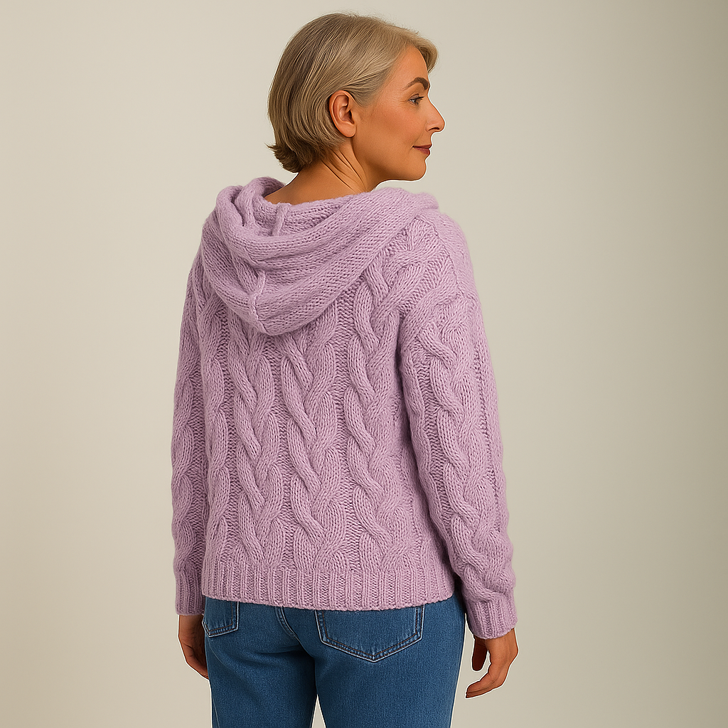 Saela & Co – Cozy and Stylish Knit Hoodie