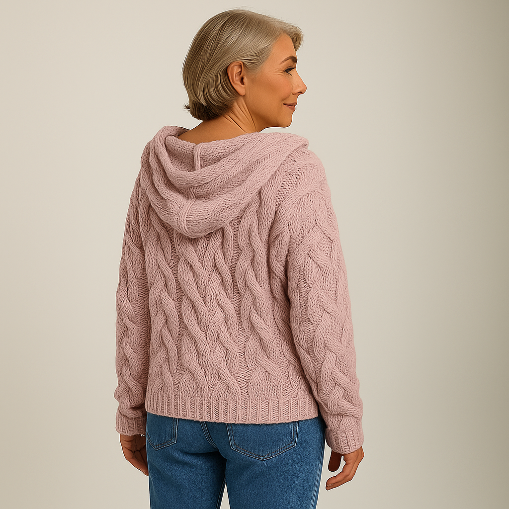 Saela & Co – Cozy and Stylish Knit Hoodie