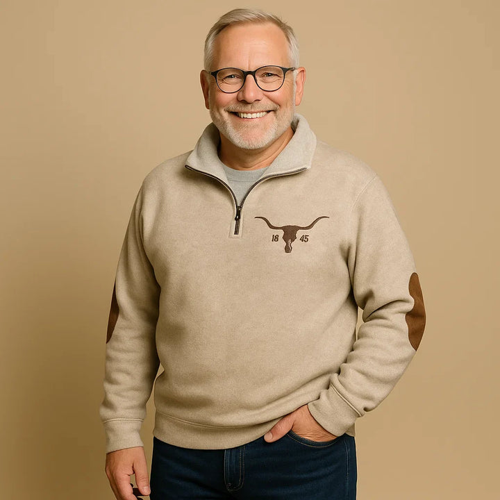 Saela & Co - Quarter-Zip Sweater