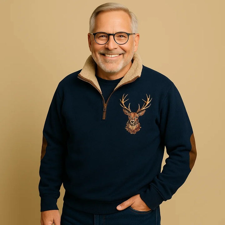 Saela & Co - Quarter-Zip Sweater