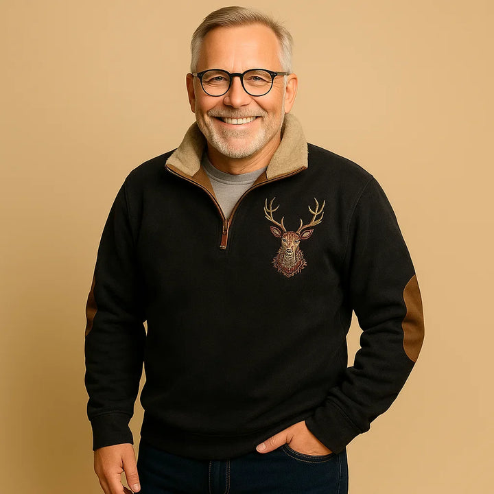 Saela & Co - Quarter-Zip Sweater