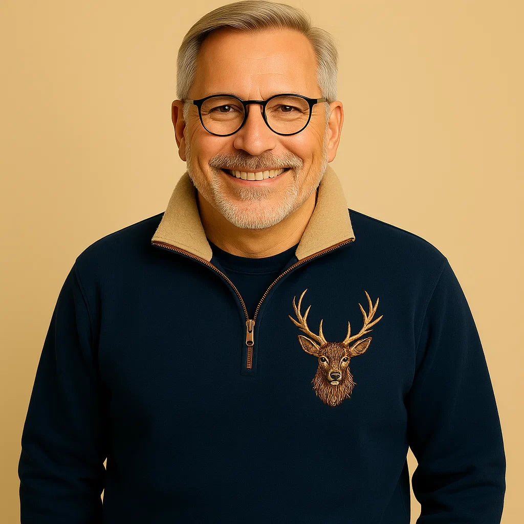 Saela & Co - Quarter-Zip Sweater