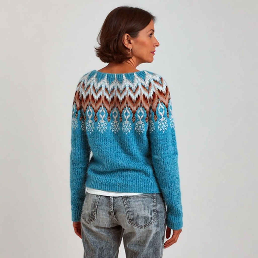 Saela & Co - Classic Icelandic Wool Knit Sweater