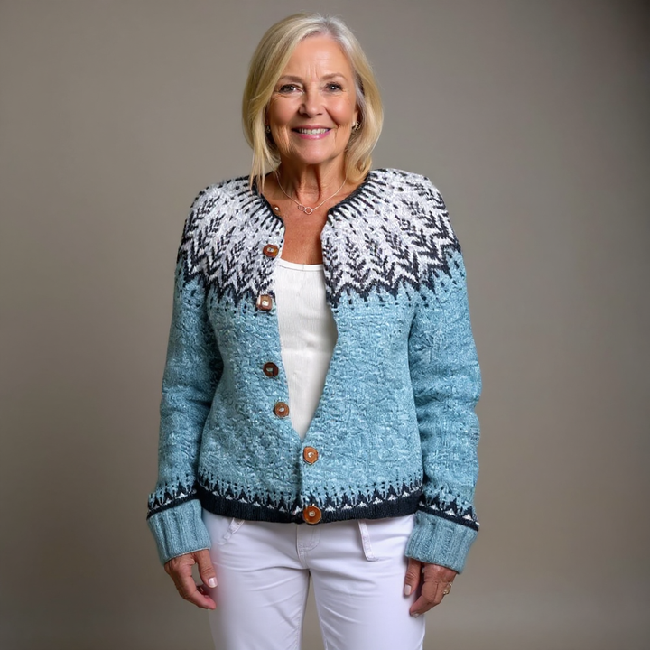 Saela & Co - Classic Icelandic Wool Cardigan