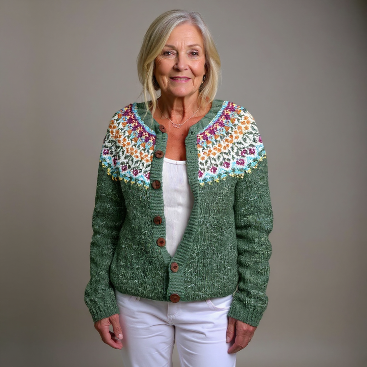 Saela & Co  - Classic Icelandic Wool Vintage Cardigan