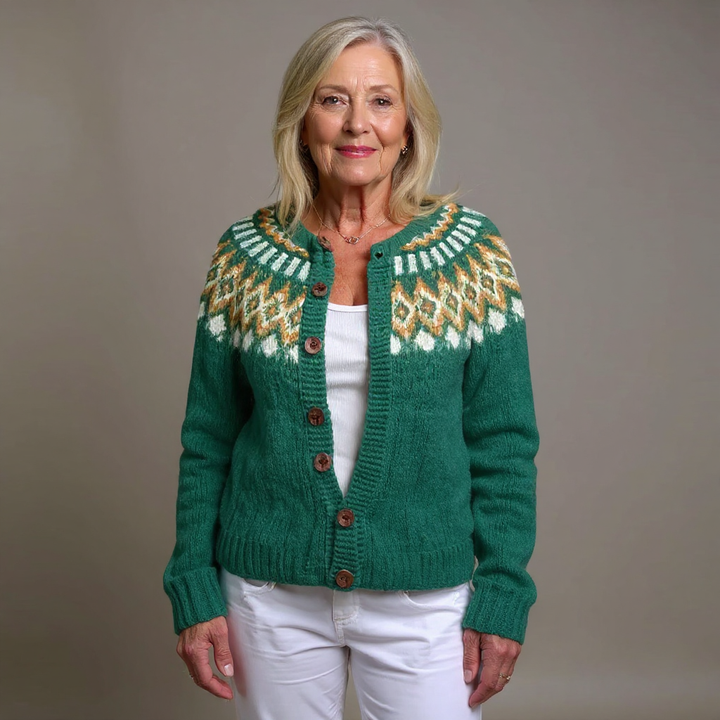 Saela & Co  - Classic Icelandic Wool Cardigan