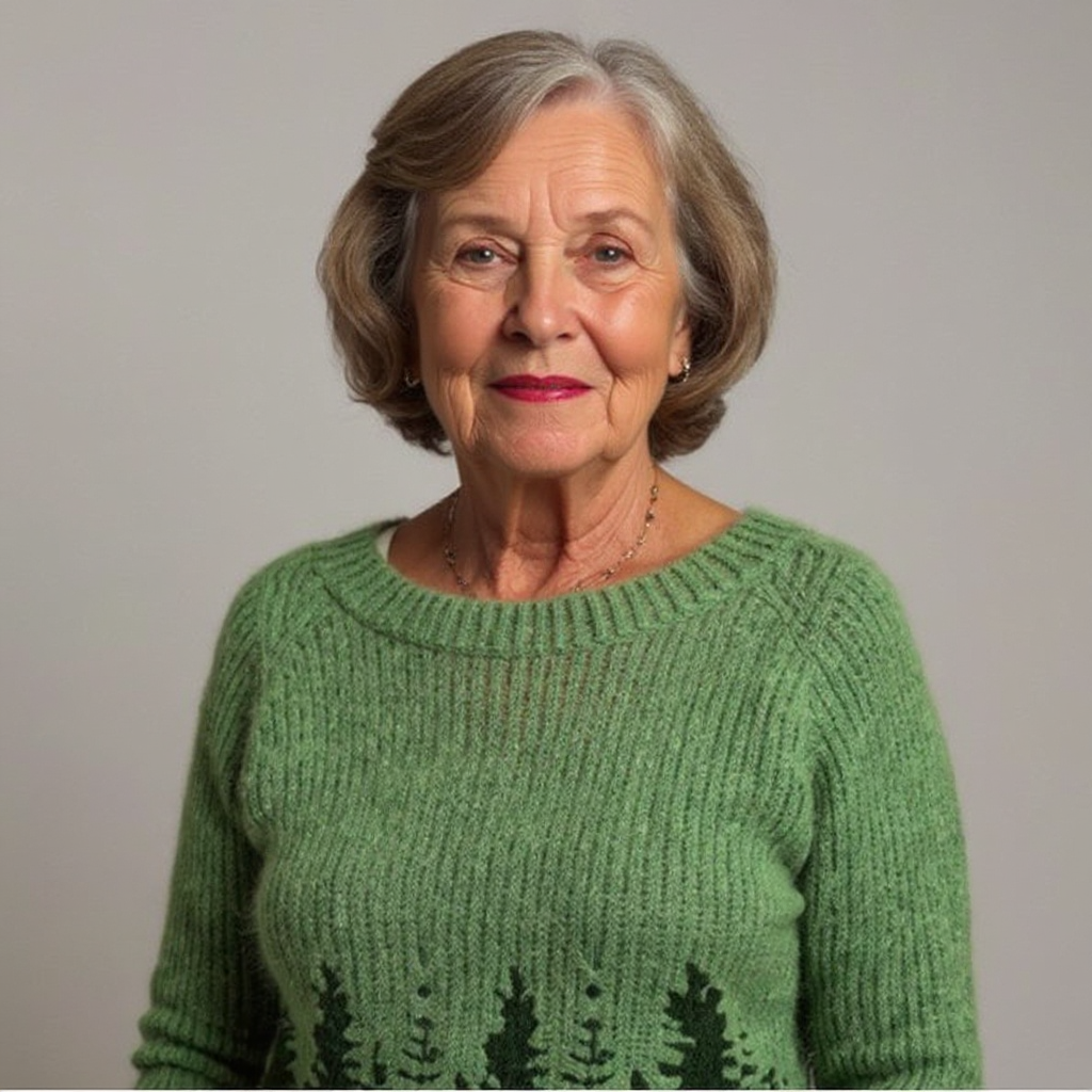 Saela & Co - Vintage Icelandic Wool Sweater in Paisley Design