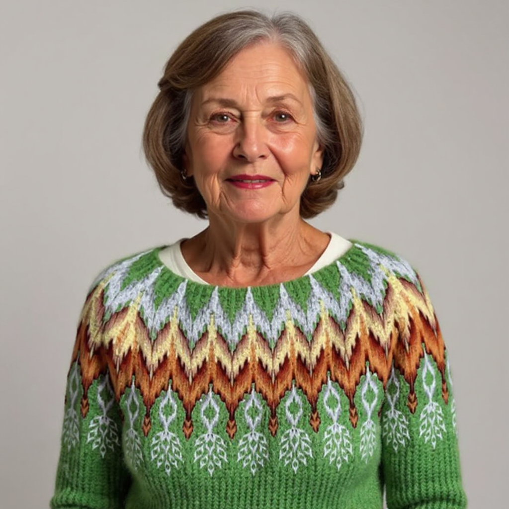 Saela & Co - Classic Icelandic Wool Knit Sweater