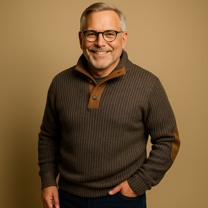 Saela & Co - High Neck Sweatshirt