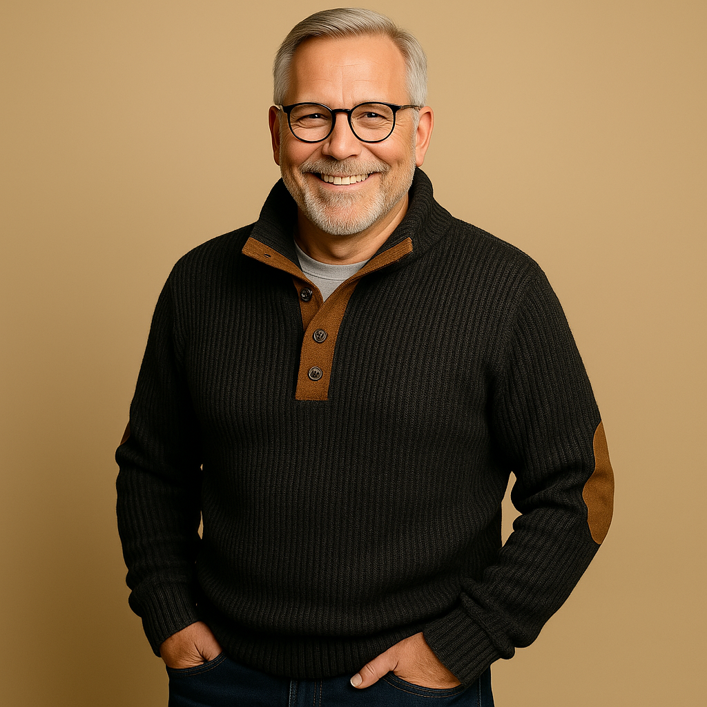 Saela & Co - High Neck Sweatshirt