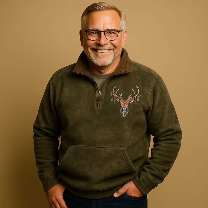 Saela & Co - Quarter-Zip Sweater