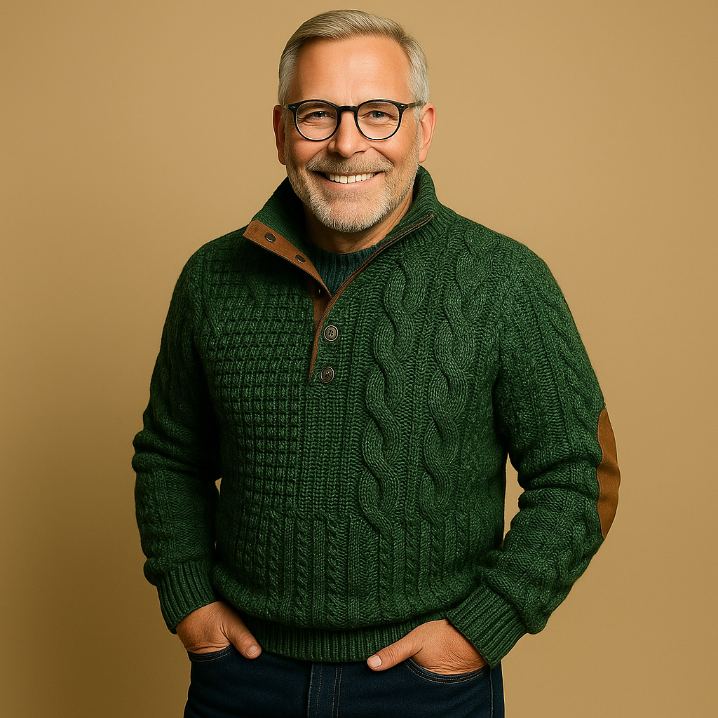 Saela & Co - Quarter-Zip Sweater