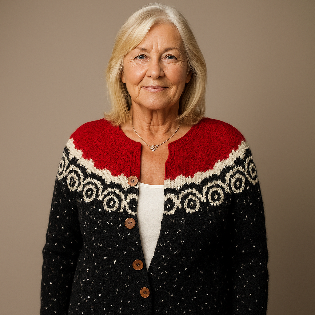 Saela & Co - Classic Icelandic Wool Cardigan