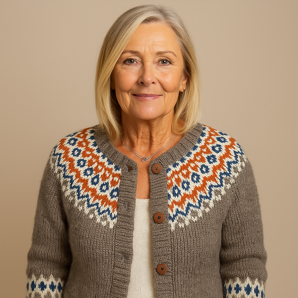 Saela & Co  - Classic Icelandic Wool Cardigan