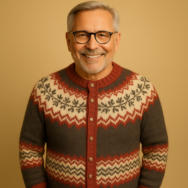 Saela & Co - Vintage Icelandic Wool Classic Cardigan