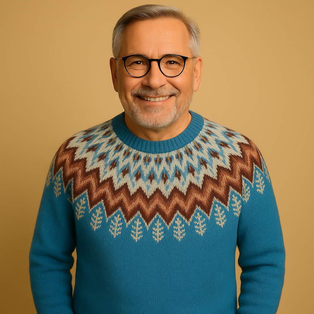 Saela & Co - Timeless Icelandic Wool Knit Pullover