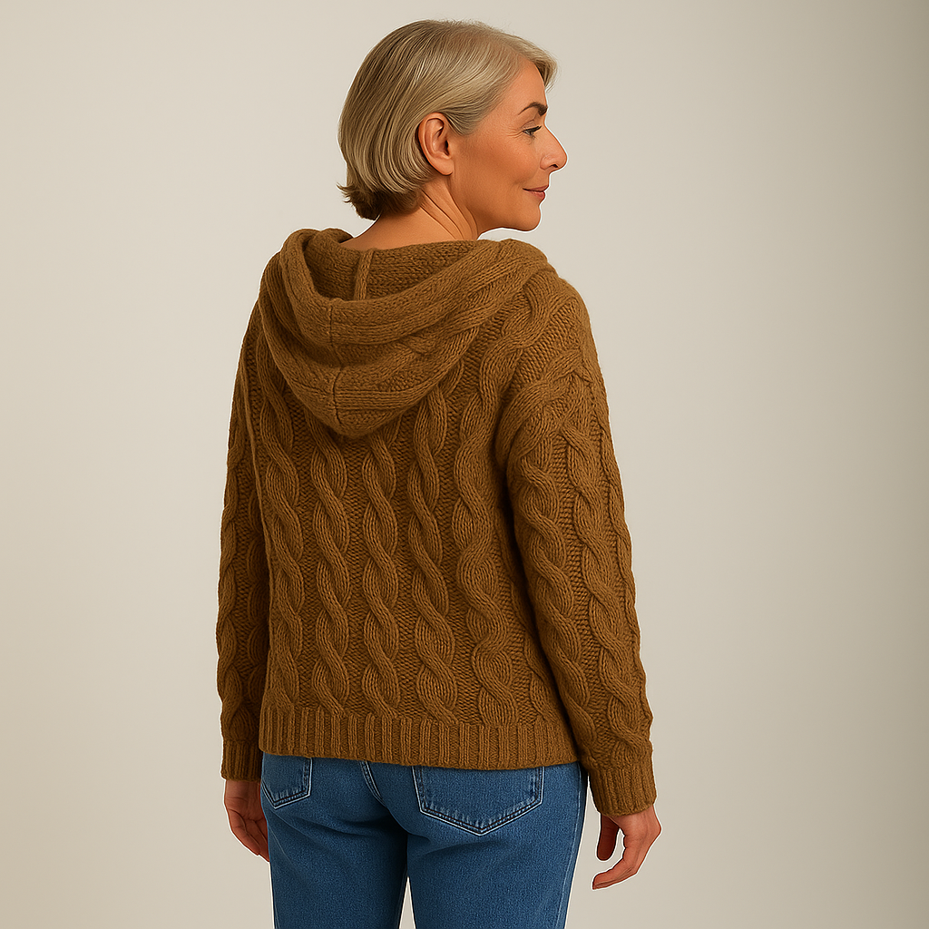 Saela & Co – Cozy and Stylish Knit Hoodie