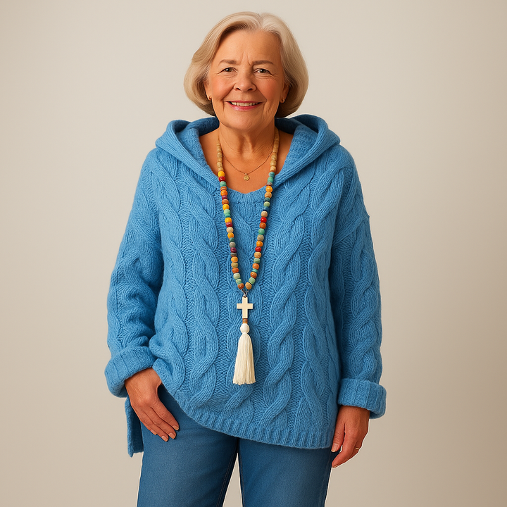 Saela & Co – Cozy and Stylish Knit Hoodie