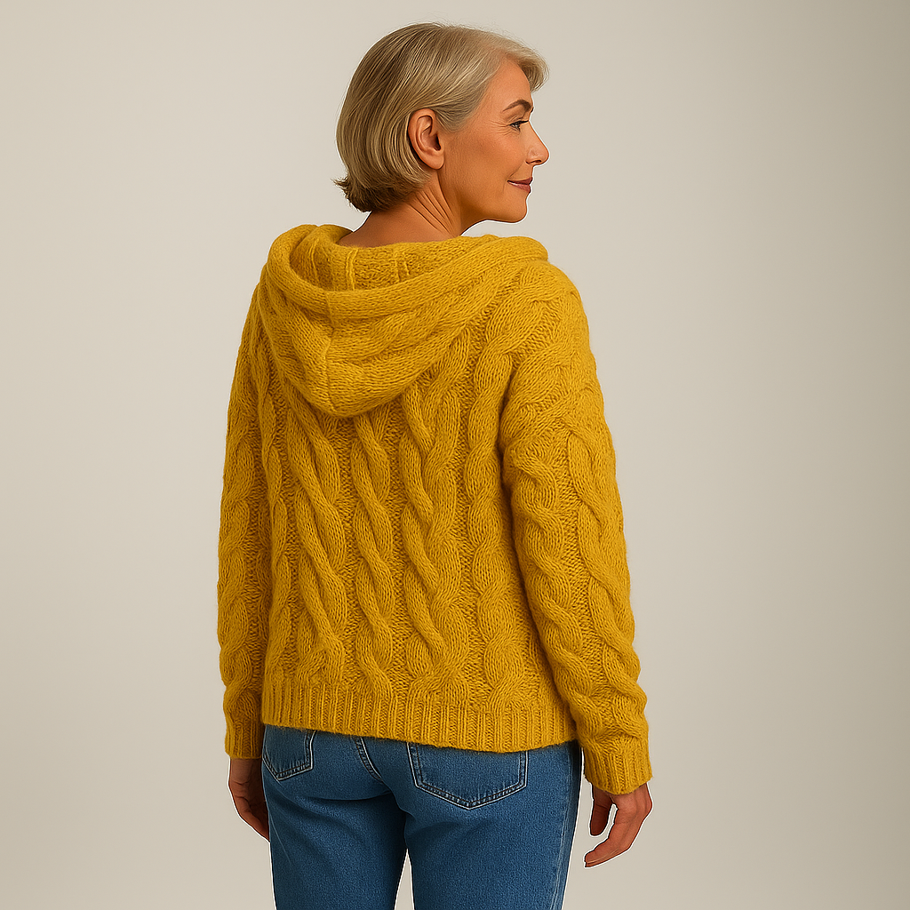 Saela & Co – Cozy and Stylish Knit Hoodie