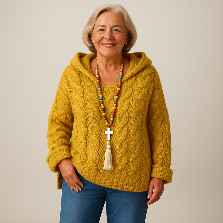 Saela & Co – Cozy and Stylish Knit Hoodie